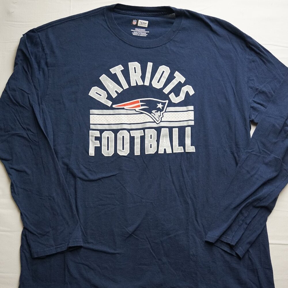 Men's NFL Long Sleeve T-Shirt, New England Patriots, Size XL - Picture 3 of 6